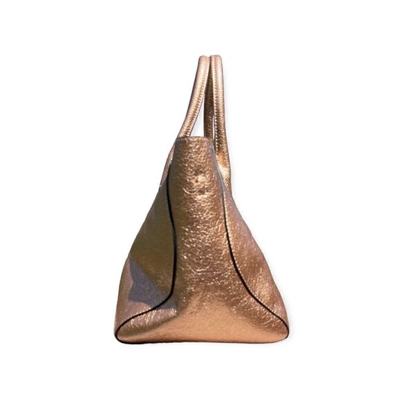 Gold Holiday Glitz PU Hobo Tote Shoulder Satchel Bag - Picture 2 of 10